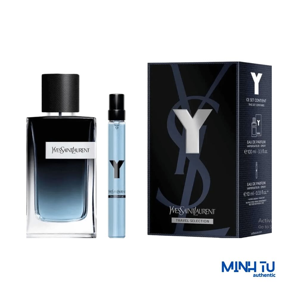 🎁 Giftset Yves Saint Laurent YSL Y EDP 100ml 2Pcs (100ml, 10ml) | Chính Hãng